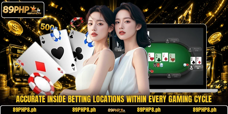 Accurate inside betting locations within every gaming cycle