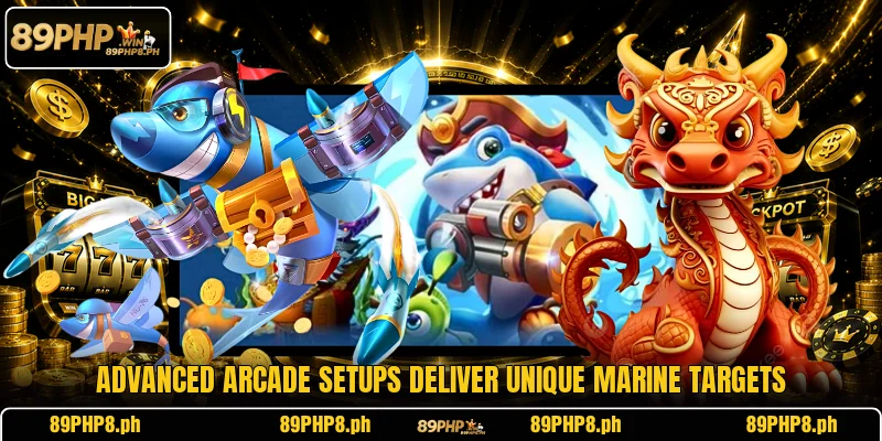 Advanced arcade setups deliver unique marine targets