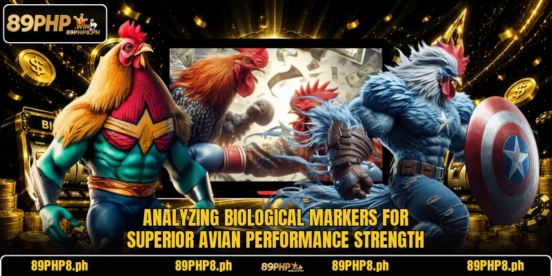 Analyzing biological markers for superior avian performance strength