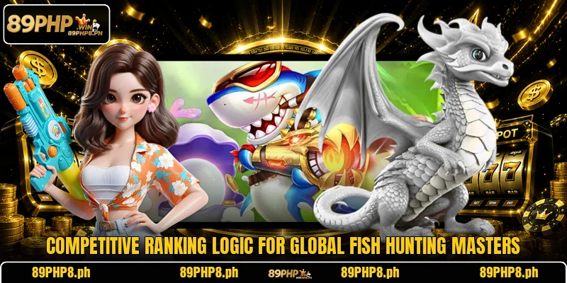 Competitive ranking logic for global fish hunting masters
