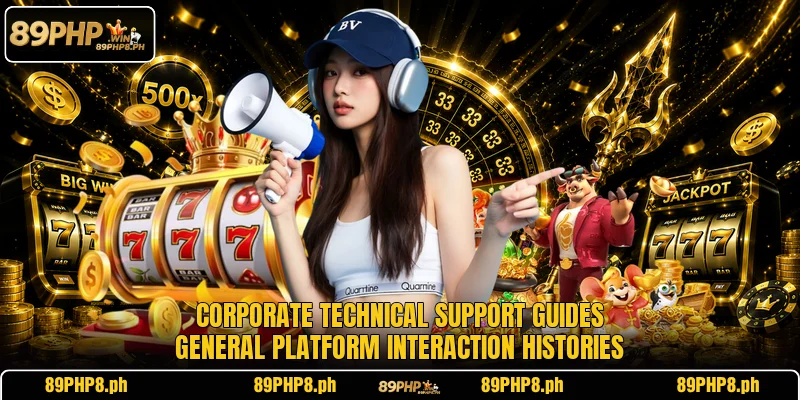 Corporate technical support guides general platform interaction histories