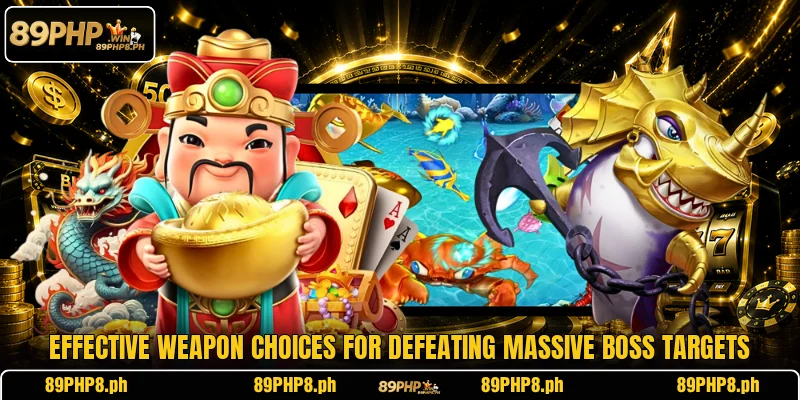 Effective weapon choices for defeating massive boss targets