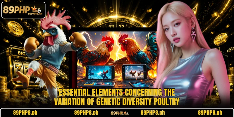 Essential elements concerning the variation of genetic diversity poultry