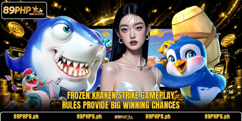Frozen Kraken Strike gameplay rules provide big winning chances