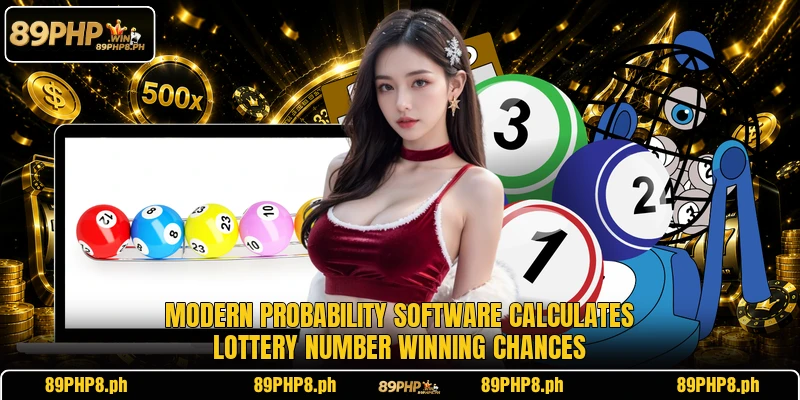 Modern probability software calculates lottery number winning chances