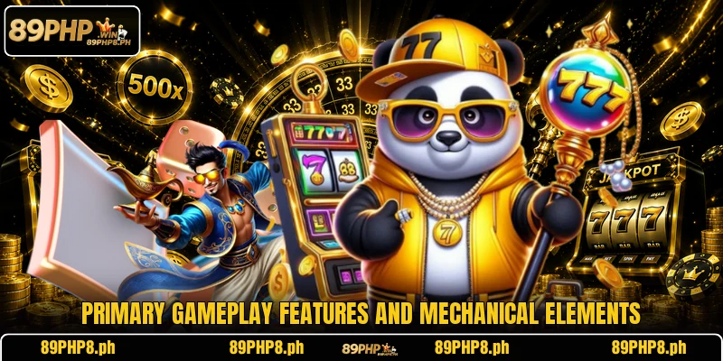 Primary gameplay features and mechanical elements